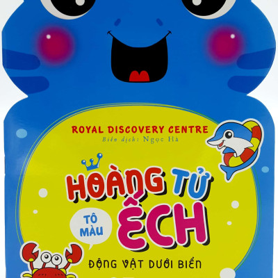 Tô Màu Hoàng Tử Ếch - Động Vật Dưới Biển