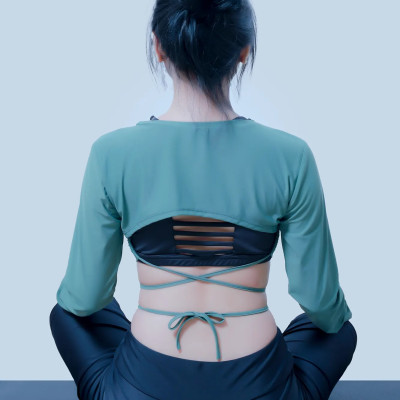 Áo Thể Thao Nữ Đa Năng LMcation Joyce Crop Top - Màu xanh rêu