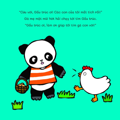 Gấu Trúc Đi Tìm - Cùng Lật Giở Thú Vị - Có Thấy Không Gấu Trúc Ơi?