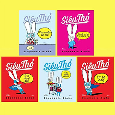 Bộ Siêu thỏ (Phần 2) (Trọn bộ 05 cuốn) - Bản Quyền