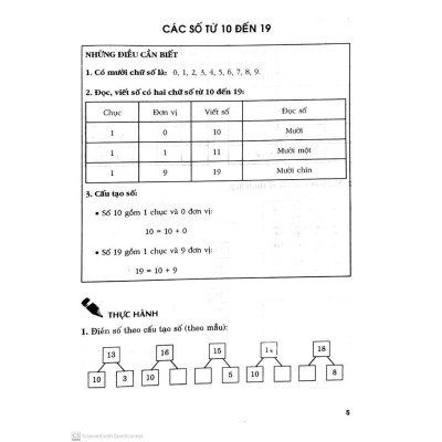 Sách - Học Và Hành Toán Lớp 1 - Tập 2 - Theo Chương Trình Tiểu Học Mới Định Hướng Phát Triển Năng Lực - Hồng Ân