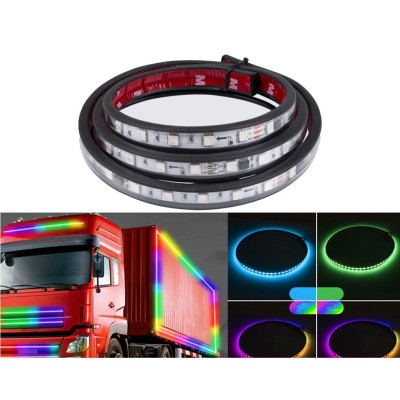 Đèn LED 24V ánh sáng trung bình nhiều màu sắc trang trí cho xe tải Cửa hàng ngoại thất ô tô Trendy Car
