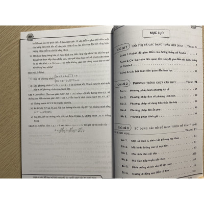 Một số chủ đề hay và khó trong kì thi tuyển sinh vào lớp 10 Môn Toán