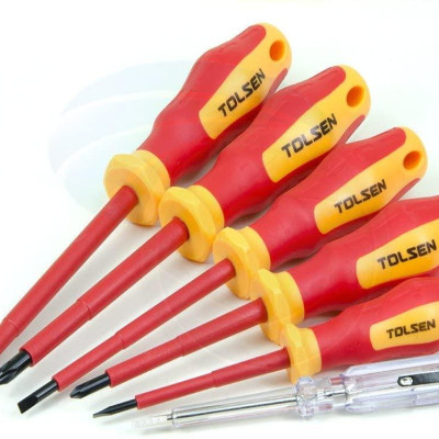 BỘ VÍT CÁCH ĐiỆN 6 CÂY TOLSEN 38013 - HÀNG CHÍNH HÃNG