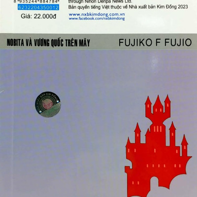 Doraemon Truyện Dài - Tập 12 - Nobita Và Vương Quốc Trên Mây (Tái Bản 2023)