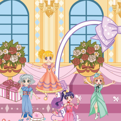 2000 Hình Dán Trang Phục Công Chúa - Công Chúa Mộng Mơ (Tái Bản)