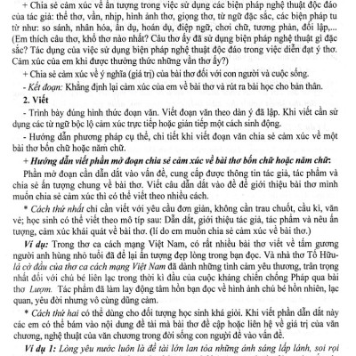 Hướng Dẫn Nói Và Viết Văn Biểu Cảm - Tự Sự - Thuyết Minh Lớp 7 (Biên Soạn Theo Chương Trình GDPT Mới)  - HA