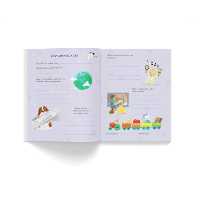 Sách - Nhật Kí Của Mẹ Và Bé - Khi Tôi Còn Bé - Đông A