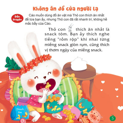 Sách Dán Hình Dạy Trẻ Thói Quen Tốt - Không Ăn Đồ Của Người Lạ