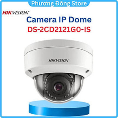 CAMERA IP HIKVISION DS-2CD2121G0-I/DS-2CD2121G0-I 2MP 1080P,  30m, Ống kính: 2.8mm ,.-Hàng chính hãng