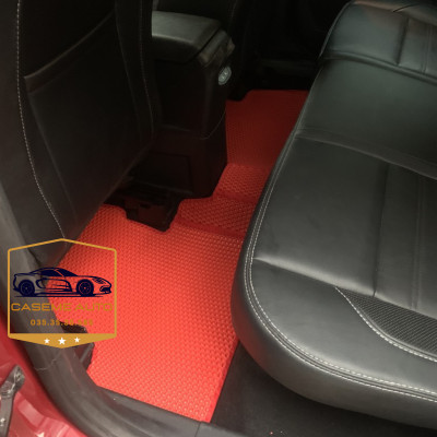 [HONDA JAZZ] Thảm Trải Sàn, Lót Sàn Ô Tô Cao Su Eudora CloudFoam Thiết Kế Theo Xe Dành Cho Xe HONDA JAZZ, Chống Nước, Không Mùi, Ngăn Bụi Bẩn, Dễ Vệ Sinh - Hàng Chính Hãng