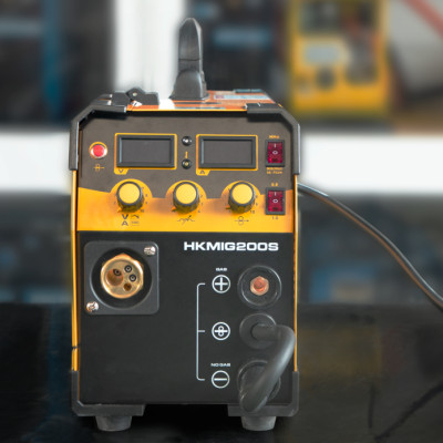 Máy hàn MIG không dùng khí, que MMA Hồng Ký Master 160 Ampe 220V HKMIG200S