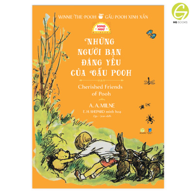 Sách thiếu nhi Gấu Pooh Xinh Xắn - Winnie The Pooh song ngữ kèm audio bản ngữ giúp con luyện nghe