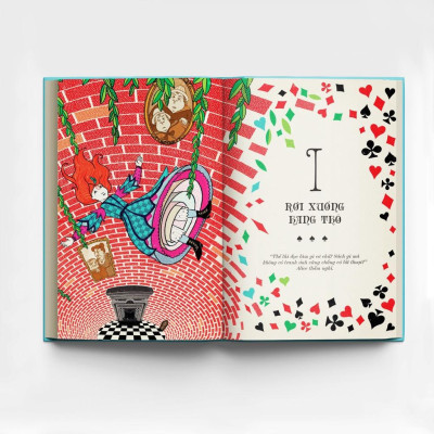 Sách - Alice ở xứ sở diệu kì và Alice ở xứ sở trong gương - Bìa cứng - Đông A