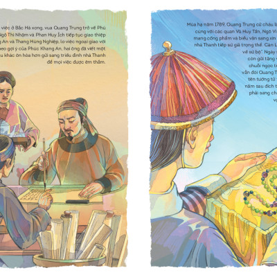 Lịch Sử Việt Nam Bằng Tranh - Quang Trung Xây Dựng Đất Nước - Bản Màu