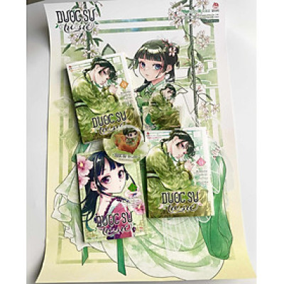 Truyện tranh Dược sư tự sự full 14 tập + Tặng kèm Clear card hiếm (Chang Book)