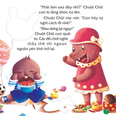 Sách Dán Hình Dạy Trẻ Thói Quen Tốt - Tớ Biết Tự Thu Dọn Đồ Chơi