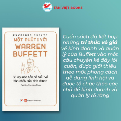 Sách - Một Phút Với Warren Buffet - Tân Việt Books