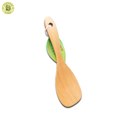 Muỗng Xới Cơm Gỗ  Mui Bằng - Vá Gỗ Beech 01A  - Đồ Gỗ Nhà Bếp Thương Hiệu Trường Sơn