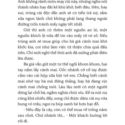 Bán Một Cành Mai Ăn Tết