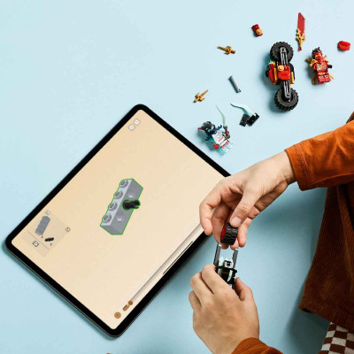 LEGO NINJAGO 71838 Đồ Chơi Lắp Ráp Bộ Đôi Xe Đua Tốc Độ Của Kai (79 chi tiết)