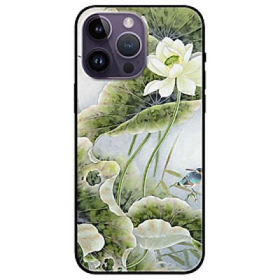 Ốp lưng dành cho Iphone 14 - Iphone 14 Plus - Iphone 14 Pro - Iphone 14 Pro Max - Sen Trắng Chú Chim