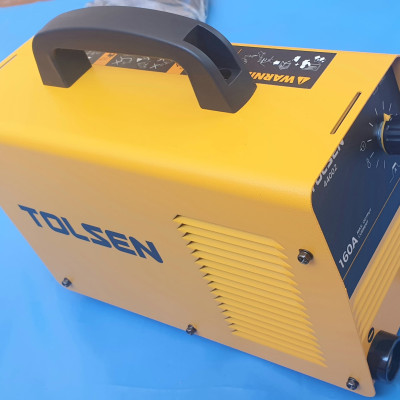 MÁY HÀN QUE ĐIỆN TỬ 4MM TOLSEN 44002 ( CHUYÊN KÉO QUE 4 LY, 160A)- HÀNG CHÍNH HÃNG