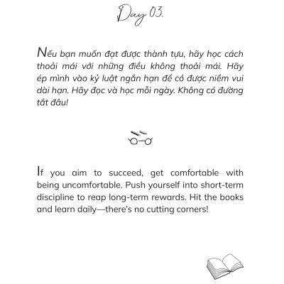 A Diary Of Silent Effort – Tôi Thích Dáng Vẻ Nỗ Lực Của Chính Mình - LiLy Trương  – Phiên Bản Song Ngữ Việt Anh