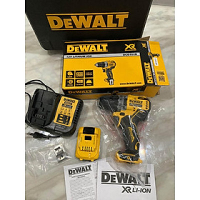 MÁY KHOAN CẦM TAY PIN 12V/BL (57,5 NM) DEWALT DCD701D1- HÀNG CHÍNH HÃNG