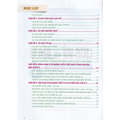 Sách - Tập bản đồ Lịch sử và Địa lú 6 - Phần Lịch sử (Theo chương trình GDPT 2018)