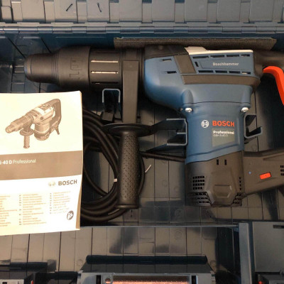 MÁY KHOAN BÚA 1100W 8,5J BOSCH GBH 5-40D - HÀNG CHÍNH HÃNG