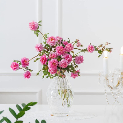 Lọ hoa Bohemia Optika 25,5cm Hàng chính hãng