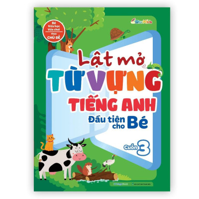 Sách Tương Tác - Lật Mở Từ Vựng Tiếng Anh Đầu Tiên Cho Bé - Chọn Lẻ 3 Chủ Đề - Megabook
