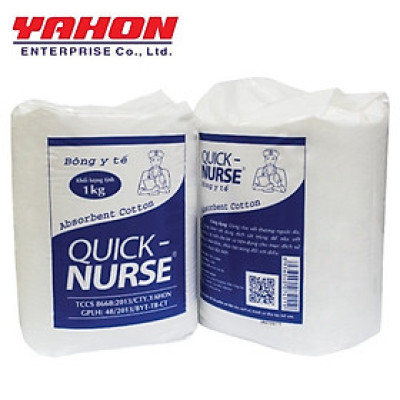 BÔNG GÒN Y TẾ QUICK-NURSE 1KG