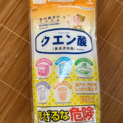 Bột tẩy đa năng Axit Citric 120g (phụ gia thực phẩm) - Hàng Nội Địa Nhật Bản