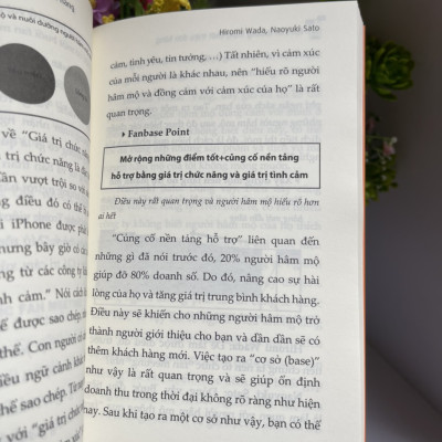 TẠO FAN THƯƠNG HIỆU – CHỐT TRIỆU ĐƠN HÀNG – Hiromi Wada, Cố vấn Naoyuki - An Ly dịch-  Hanoibooks – NXB Công Thương