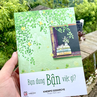 BỘ SÁCH "BẬN" ( Bạn Đang Bận Việc Gì Và Chẳng Gì Khiến Ta Bận Lòng ) - Sách Tôn Giáo, Nghệ Thuật Và Văn Hóa, Tác Giả KHENPO SODARGYE - Hiệu sách genbooks, bìa mềm, in màu
