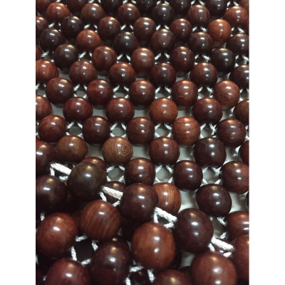 Lót ghế ô tô hạt gỗ Trắc ( hình thật )