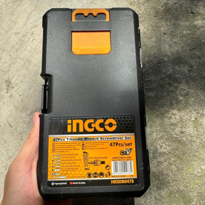 BỘ TUA VÍT ĐA NĂNG 47 CHI TIẾT INGCO HKSDB0478 - HÀNG CHÍNH HÃNG