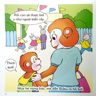Bé Học Lễ Giáo - Bubu Tập 42: Đi Bơi (Tái Bản 2023)