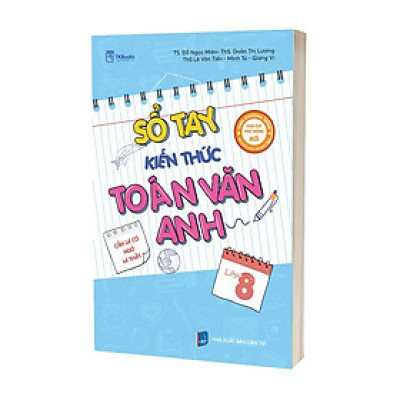 Sách - Combo Sổ tay và Làm chủ kiến thức bằng sơ đồ tư duy Lớp 8 Toán - Ngữ Văn - Tiếng Anh