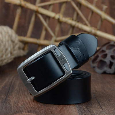 Thắt Lưng Da Bò Chính hãng COWATHER XF001 Đen