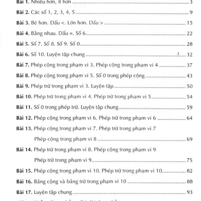 ĐỂ HỌC GIỎI TOÁN 1 (PHIÊN BẢN MỚI NHẤT)_KV