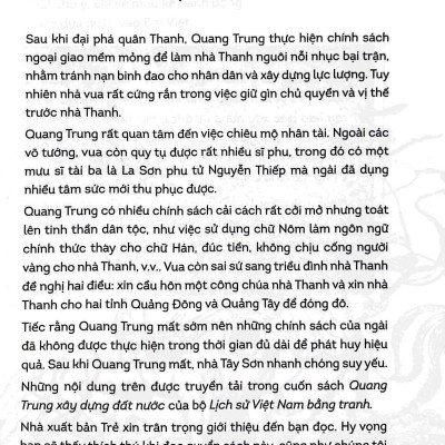 Lịch Sử Việt Nam Bằng Tranh - Tập 56 - Quang Trung Xây Dựng Đất Nước