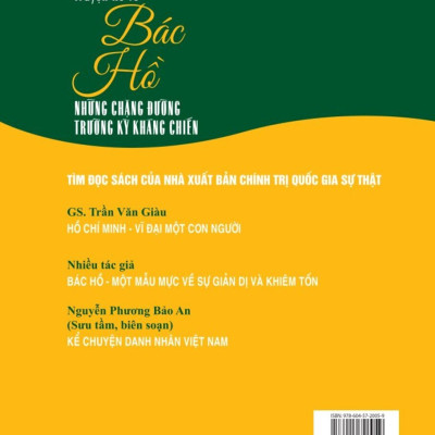 Truyện kể về Bác Hồ những chặng đường trường kỳ kháng chiến (Xuất bản lần thứ ba) - bản in 2025