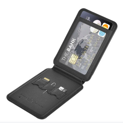 VÍ WiWU Mag Wallet FM ( gắn định vị find my Phone ) WM-005 cho iPhone - Hàng chính hãng