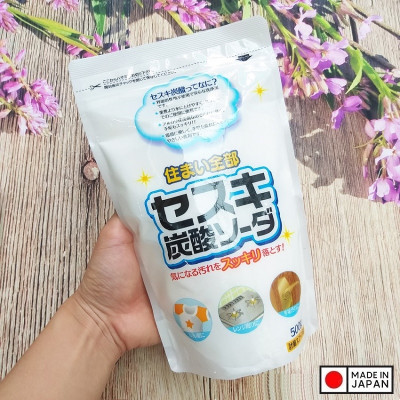Combo Bột baking soda Sesuki (tẩy trắng) Rocket (500g)
