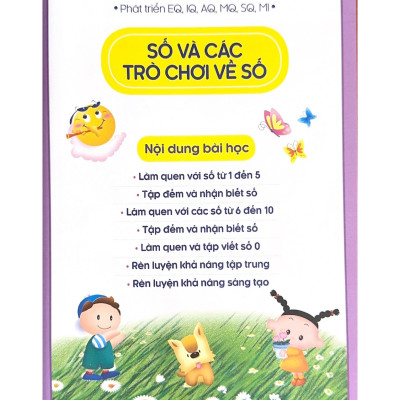 Tủ Sách Tư Duy Toán Học Hàn Quốc - Nhận Biết Số Đếm Thông Qua Trò Chơi - Vanlangbooks