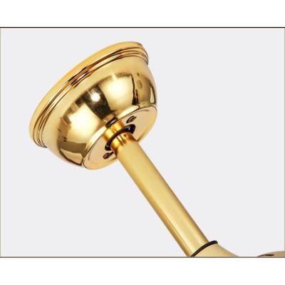 Quạt đèn LED CHOSON cánh cụp xèo phong cánh hiện đại- 3 chế độ ánh sáng - kèm điều khiển từ xa