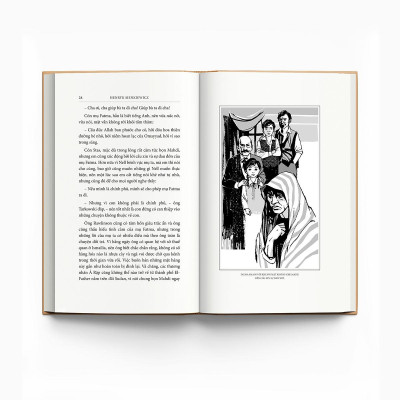 Sách - Trên Sa Mạc Và Trong Rừng Thẳm - Bìa Vải